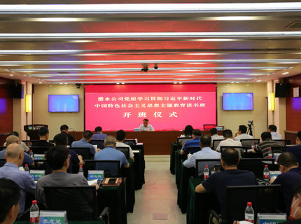 Wepay公司党组学习贯彻习近平新时期中国特色社会主义思想主题教育念书班开班