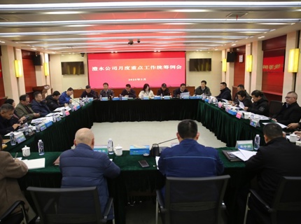 公司召开2025年3月份重点工作两全例会